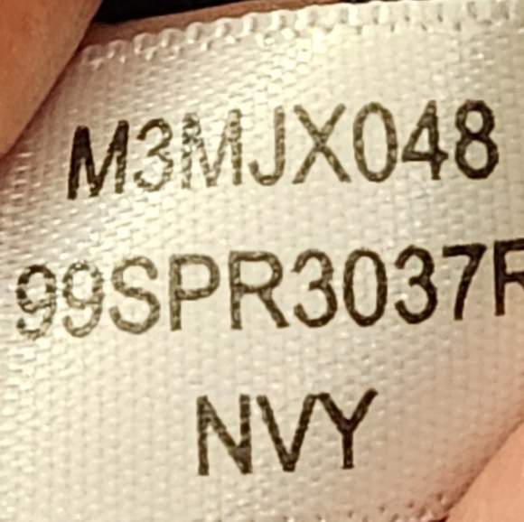 Marc New York Andrew Marc Womens Navy VEGAN jacket Size M - Picture 14 of 14